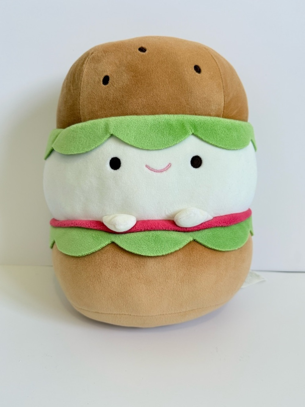 Miniso Plush Burger Cuddly Toy